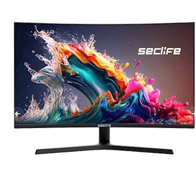 Seclife 31.5" RC315170H1 2560*1440 1ms 170Hz DP+HDMI+USB R1800 Curved