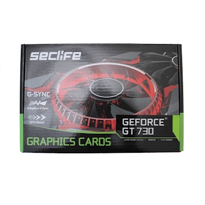 Seclife Geforce GT730 2GB DDR3 128Bit DVI HDMI VGA LP Single Fan
